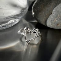norme open heart ring / SV925