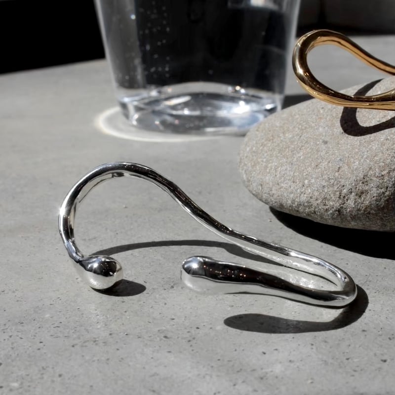 soierieソワリー/l art palm cuff Metal art palm cuff (mix color) | Soierie Onlin