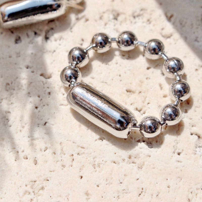 Ball chain ring［Unisex line］ | Soierie Online S