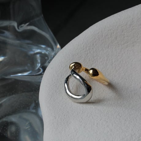 Metal art ring (mix color)