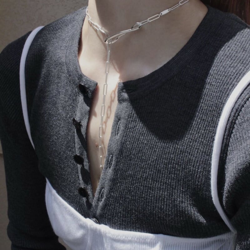 Lead rope necklace | Soierie WEB STORE