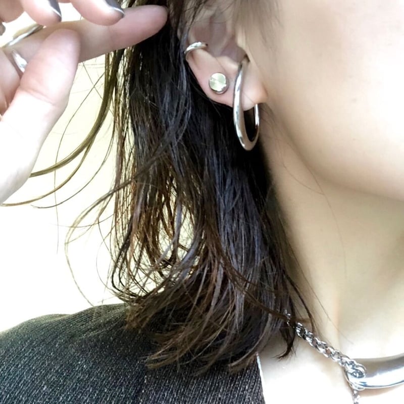 Slit bis magnet pierce (1P)［Unisex line］ | Soie