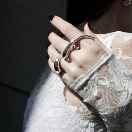 Ornaments earcuff ring