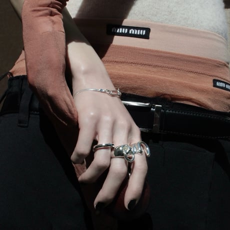 Vintage circle ring