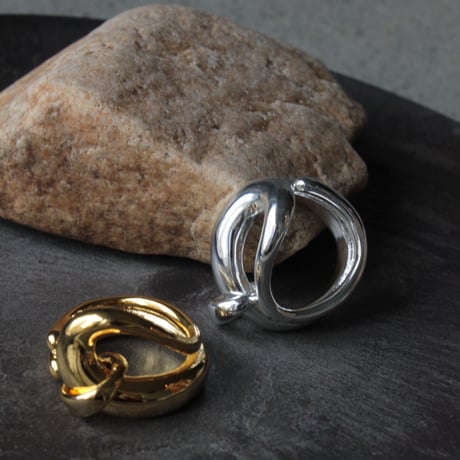 Clarity coil earcuff ring (one color)