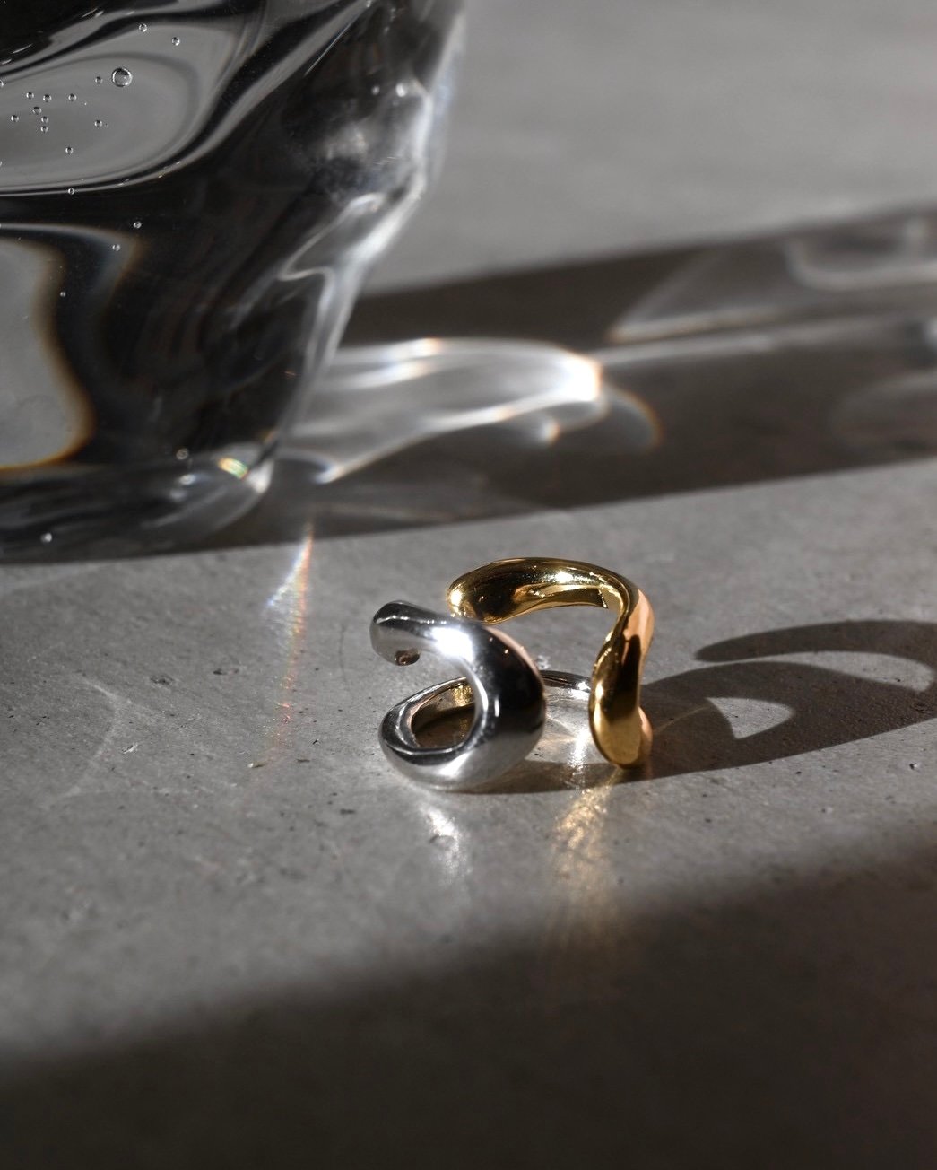 Visions pinky cuff ring (mix color) | Soierie O