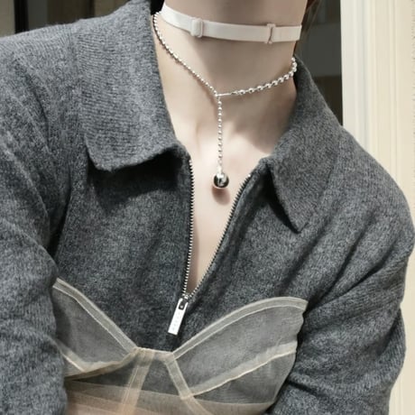 Pome ballchain necklace
