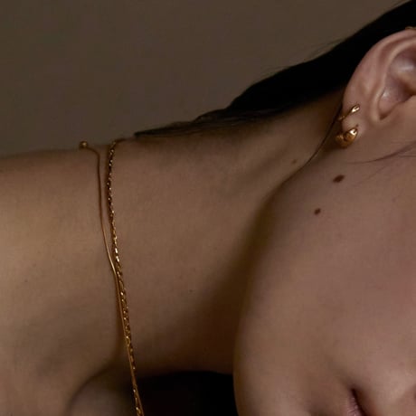 norme dew pierce / SV925＋Gold Plated