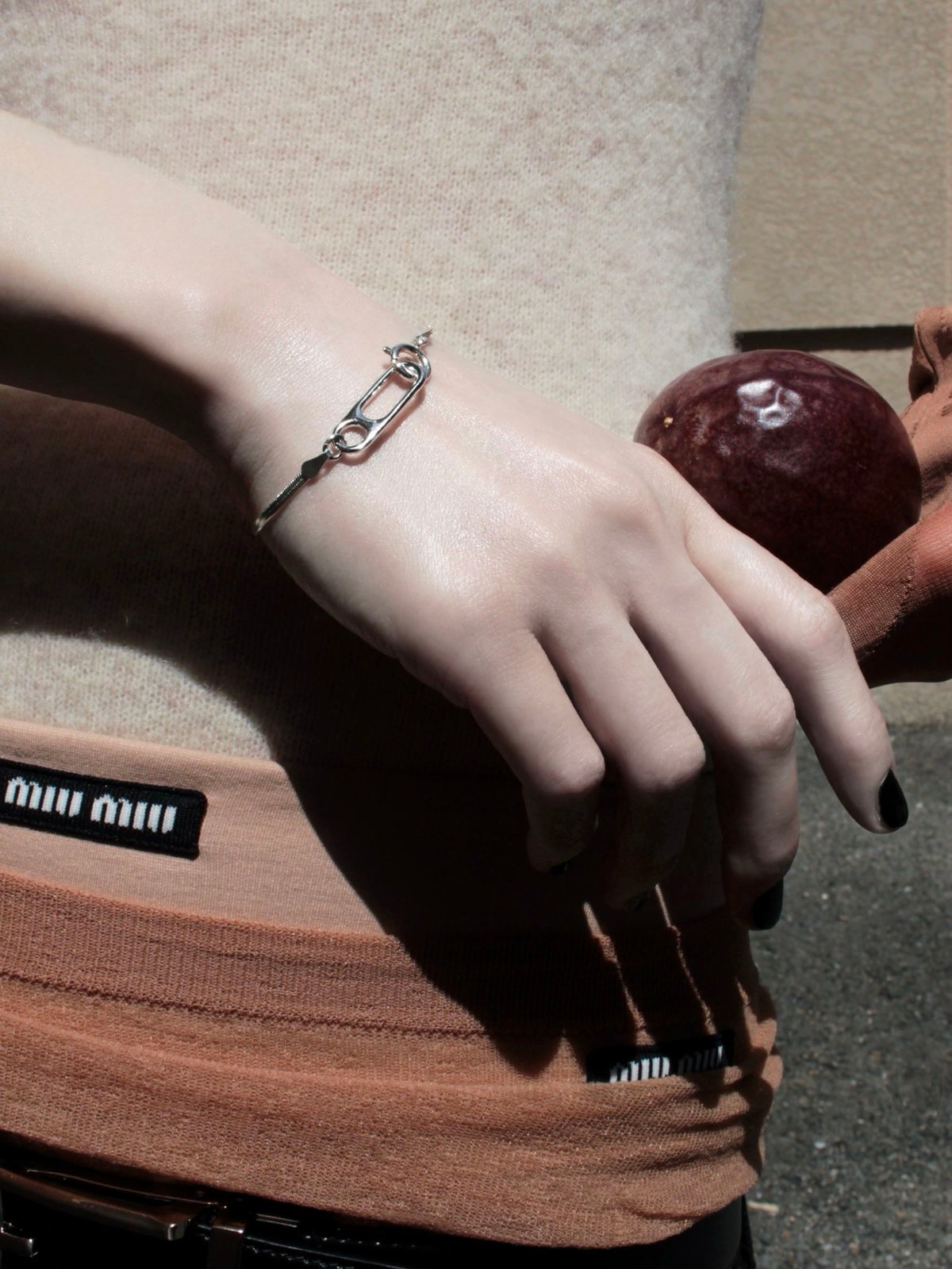 【Soierie】 Clip large bracelet Clip large bracelet | Soierie Online Store
