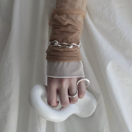 Eight loop ring (1P) (one color)