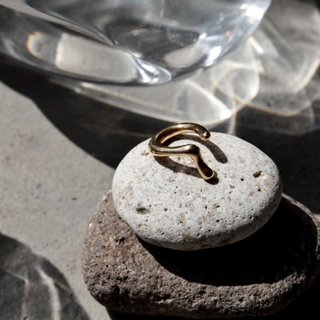 norme pulse earcuff / SV925＋Gold Plated