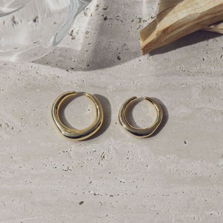 norme earcuff ring (1P)＃12 / SV925＋Gold Plated