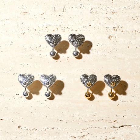 Heart barbell pierce