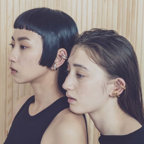 norme earcuff ring (1P) ＃9 / SV925＋Gold Plated
