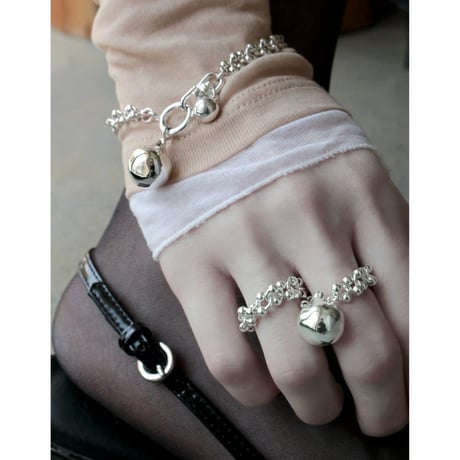 Pome chain bracelet