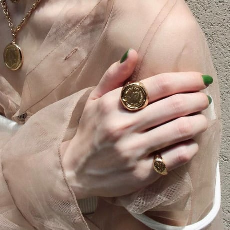 Aging pinky cuff ring (1P)