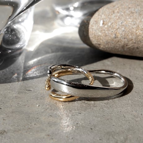Fibula loop earcuff ring (mix color)