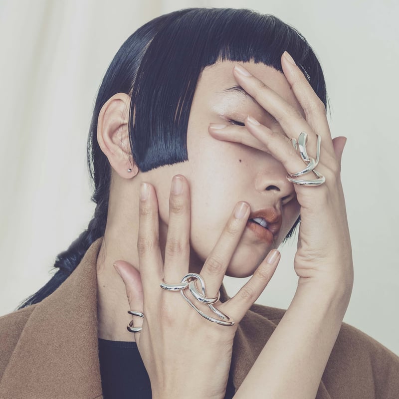 Eight loop ring (1P) (one color) | Soierie Onli