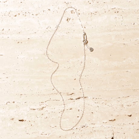 norme tag chain necklace / SV925