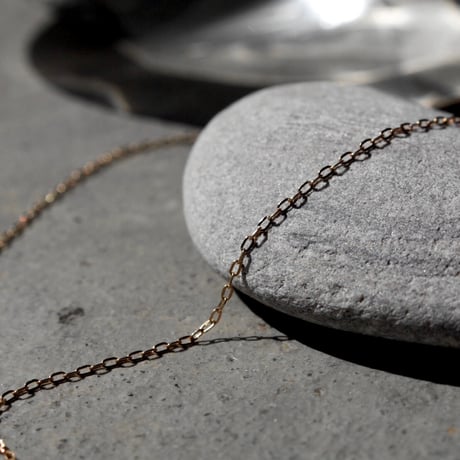 norme tag chain necklace / SV925＋Gold Plated