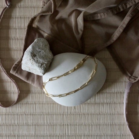 norme long frame bracelet [Unisex] / SV925＋Gold Plated