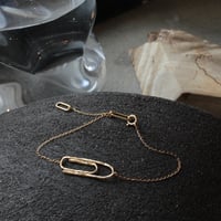 norme uncut clip bracelet / SV925＋Gold Plated