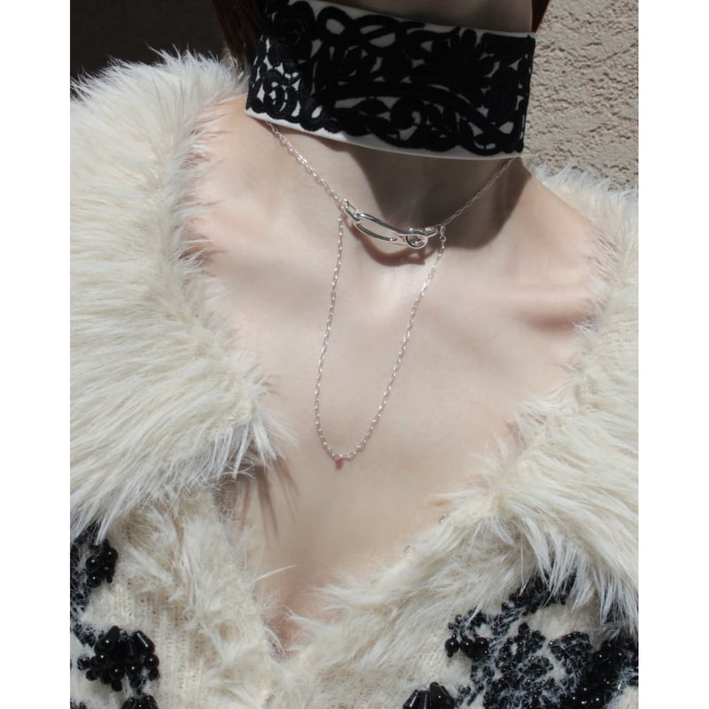 【Soierie】Fibula chain ネックレス Fibula chain necklace | Soierie Online Store