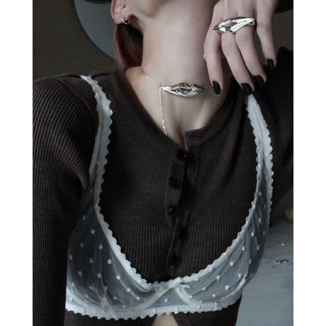 Lip motif w ring【Exclusive item】