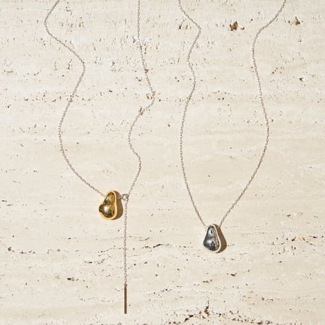 Poire long necklace