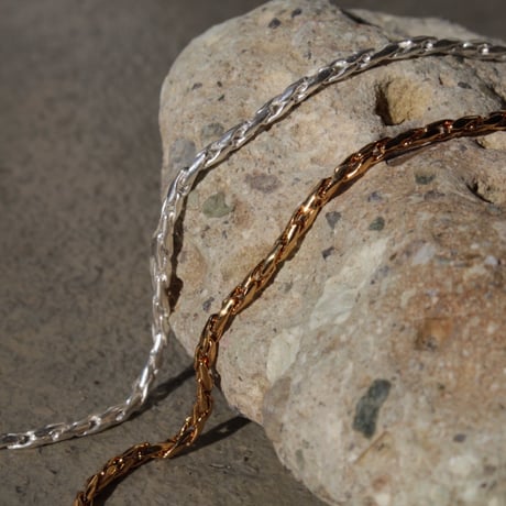 norme dew snake necklace / SV925＋Gold Plated