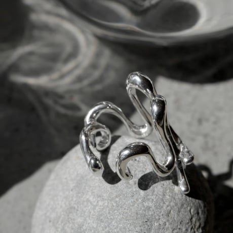 norme pulse pinky cuff ring / SV925