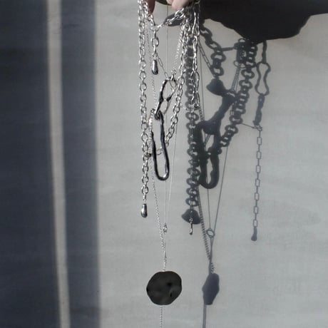 Bit motif necklace
