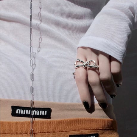 Metal art ring (one color)