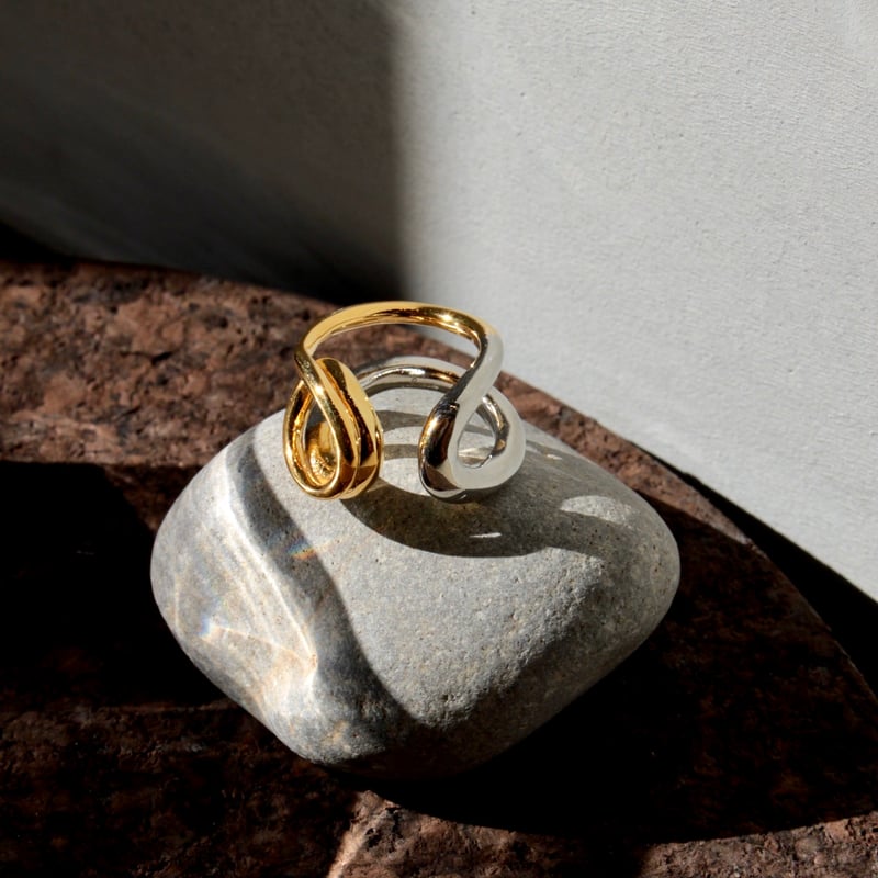 Fibula earcuff ring (mix color) | Soierie Onlin Fibula earcuff ring (mix color) | Soierie Onlin