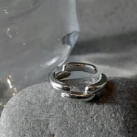 norme lattice cuff pinky ring / SV925