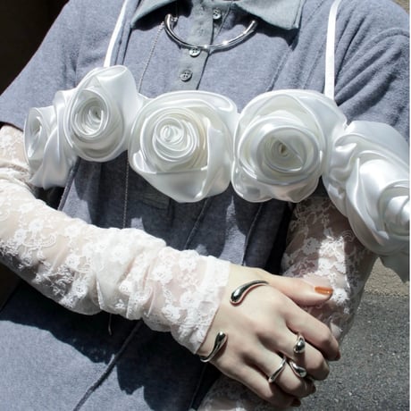 Metal art palm cuff (one color)