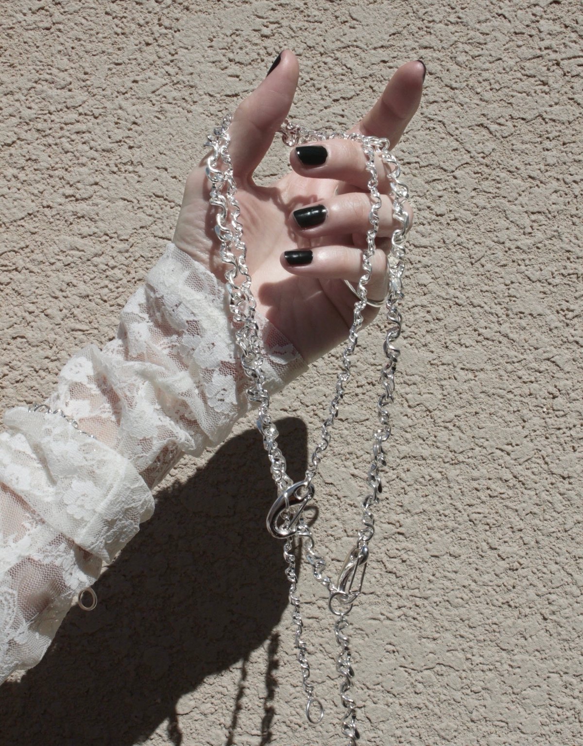 Figue clip slim necklace | Soierie Online Store