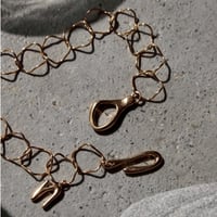 norme hook circle bracelet / SV925＋Gold Plated