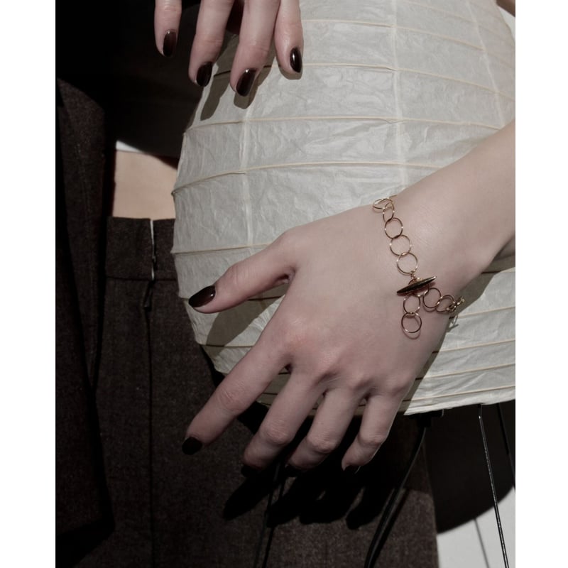 norme clear circle bracelet (Gold) | Soierie WE...
