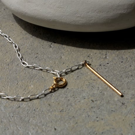 Metal large pearl bracelet