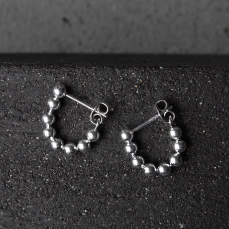 norme ball chain pierce / (large/2p) / SV925