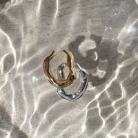 Soft circle earcuff (gloss/1P) (one color)