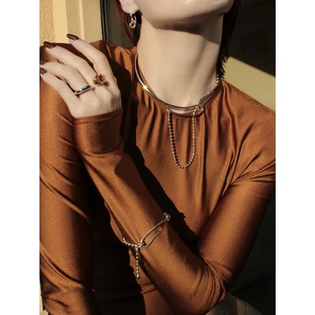 Practical ball chain bracelet