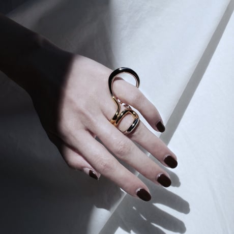 Connect loop earcuff ring (mix color)
