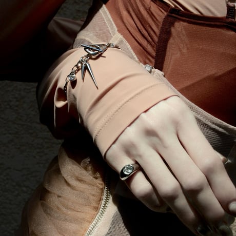 Dark metal ring
