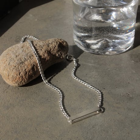 norme ID Plate necklace / SV925