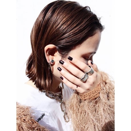 Slit bis magnet pierce (1P)［Unisex line］