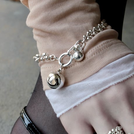 Pome chain bracelet