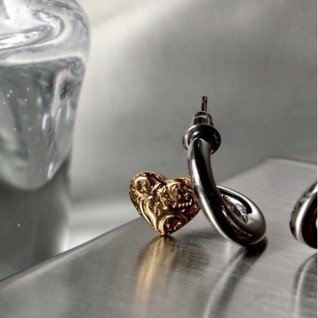 Heart barbell small pierce (mix color)