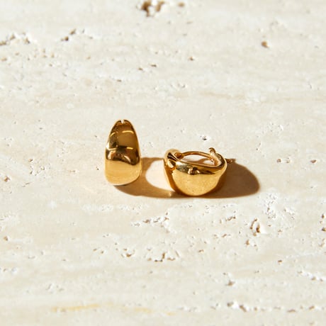 norme dew wide pierce / SV925＋Gold Plated